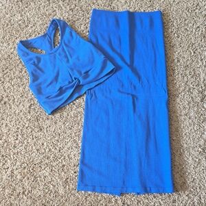 Fabletics Blue Pencil Skirt